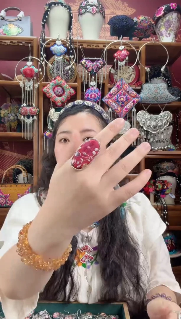 刺绣戒指76甜甜家