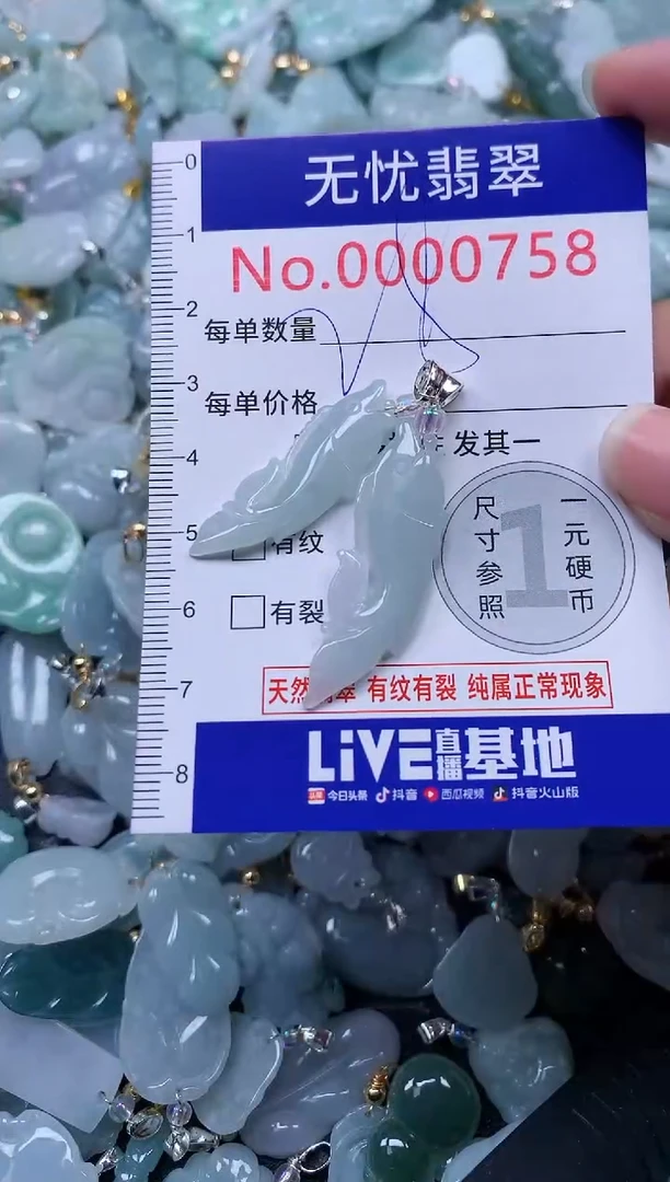 颈饰未镶嵌翡翠758