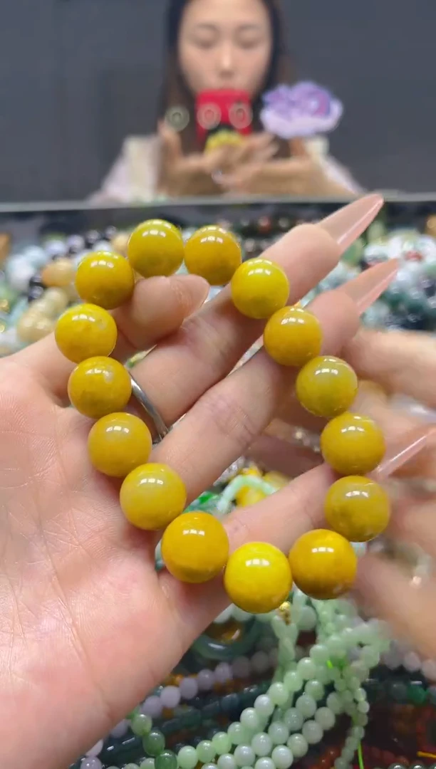 颈饰未镶嵌翡翠13MM