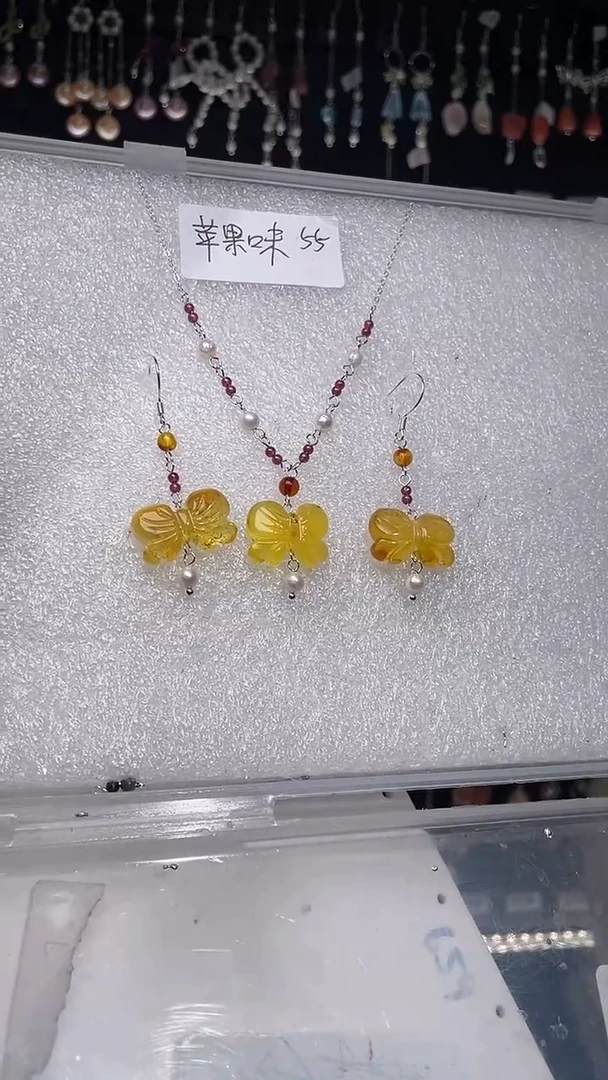 紫晶耳饰银S925镶嵌苹****子苹果味的橘子