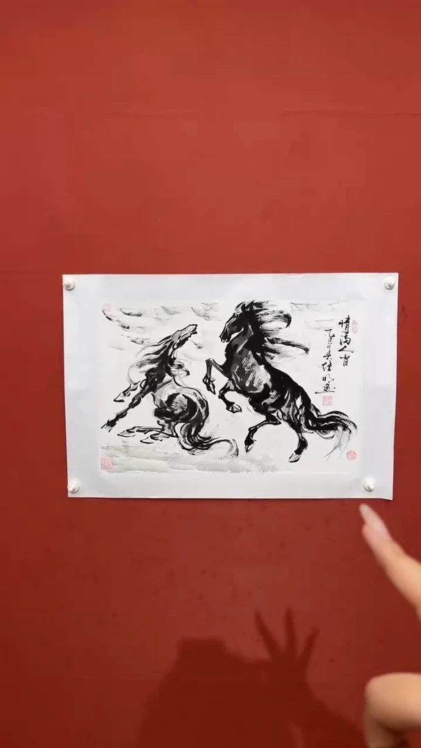 国画李继明手绘国画作品9