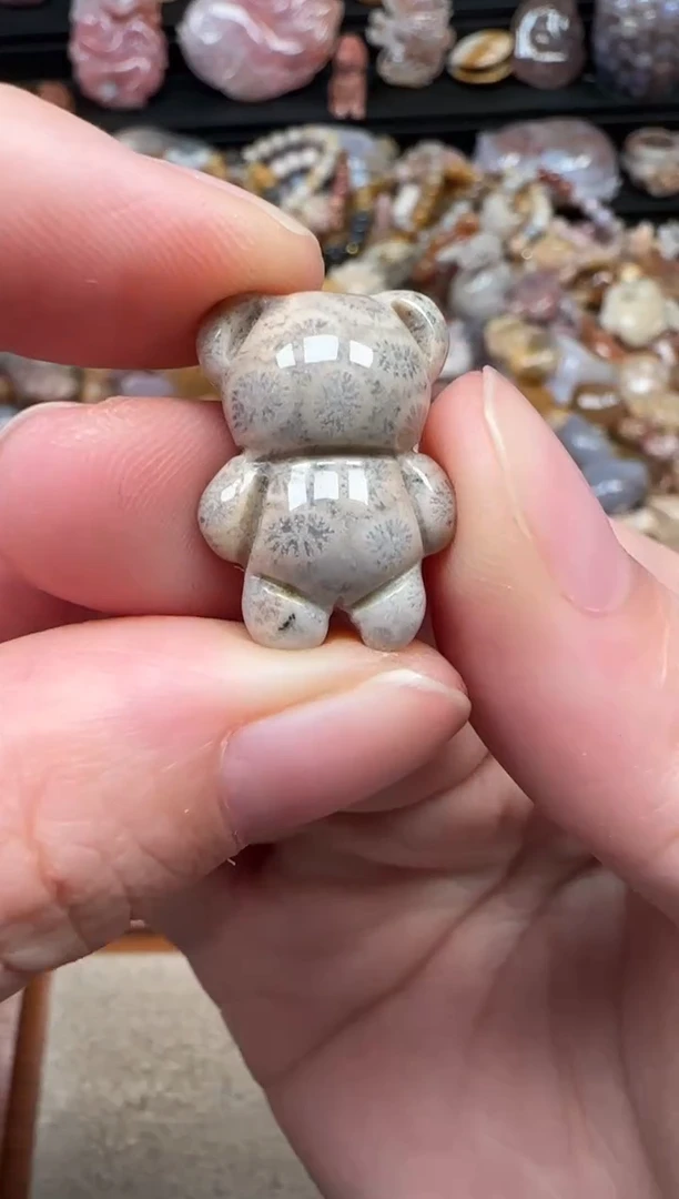 颈饰未镶嵌硅化珊瑚（珊瑚玉）527