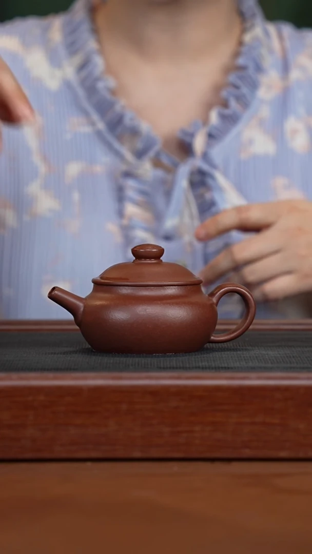 茶壶紫砂平台底槽青汉瓦