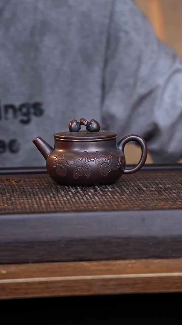 茶壶紫砂宜兴手工原矿紫砂壶001