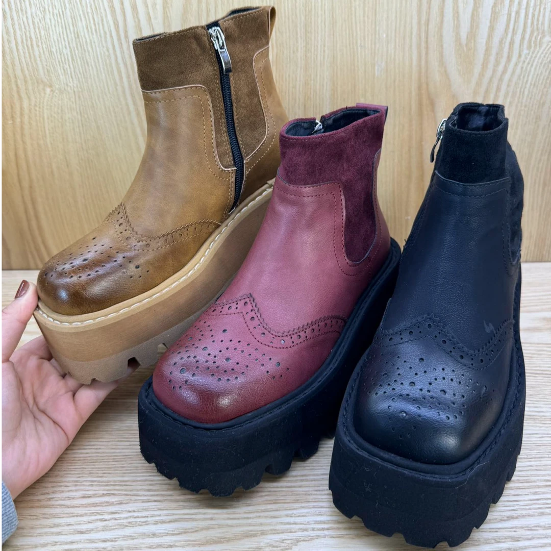 坎力比努尔皮鞋时尚133-6