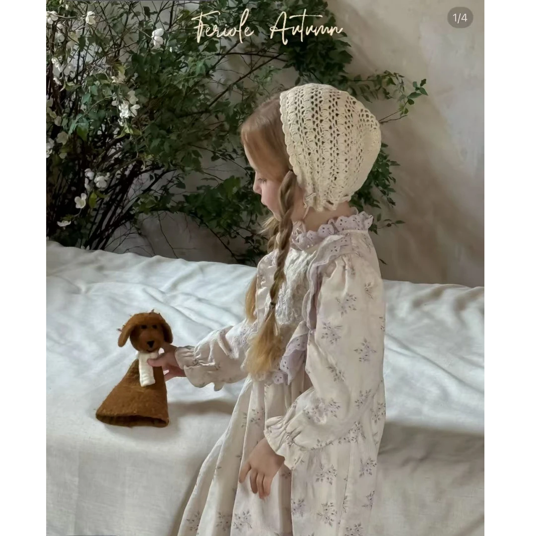 法洛莉•25秋~杏底紫花裙53446紫色20--13