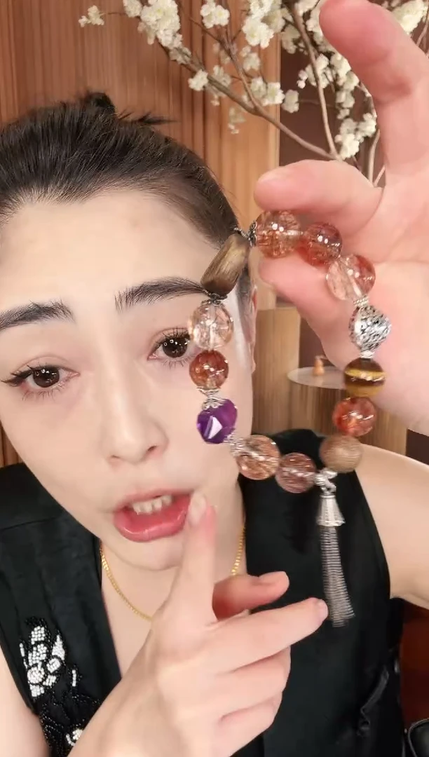 银S925镶嵌手串水晶手串
