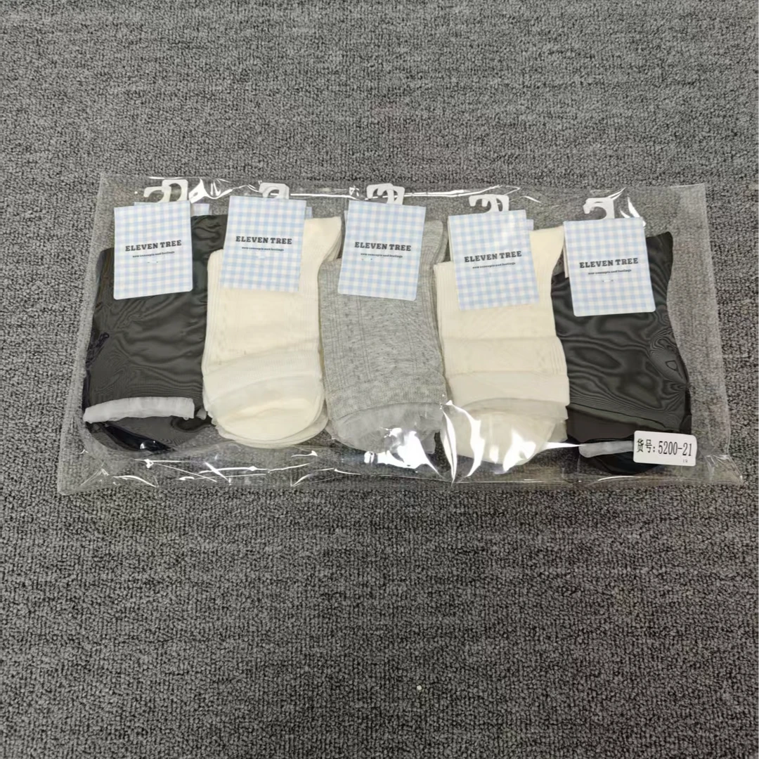 新款时尚花纹女士袜JC