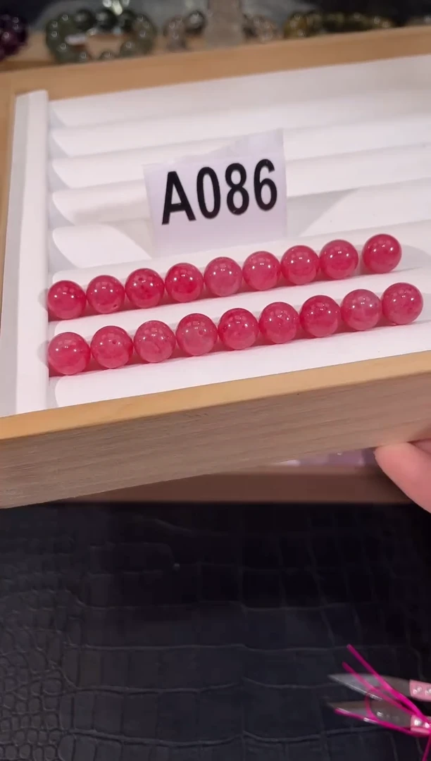 水晶手链未镶嵌多样性发一A086 樱花雨单珠 11