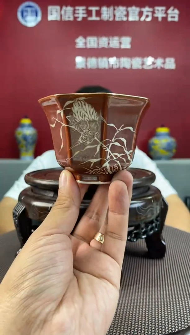 陶瓷a811景德镇瓷器一件