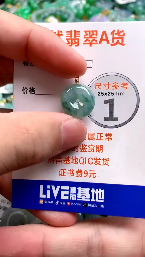 颈饰18K金镶嵌翡翠26101126