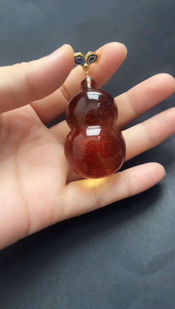 裸石琥珀未镶嵌吊坠