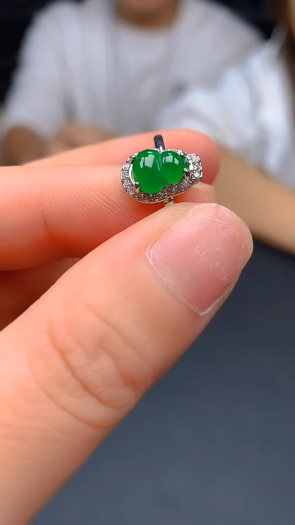 【闪购商品】翡翠戒指未镶嵌0313608407/多样性发一