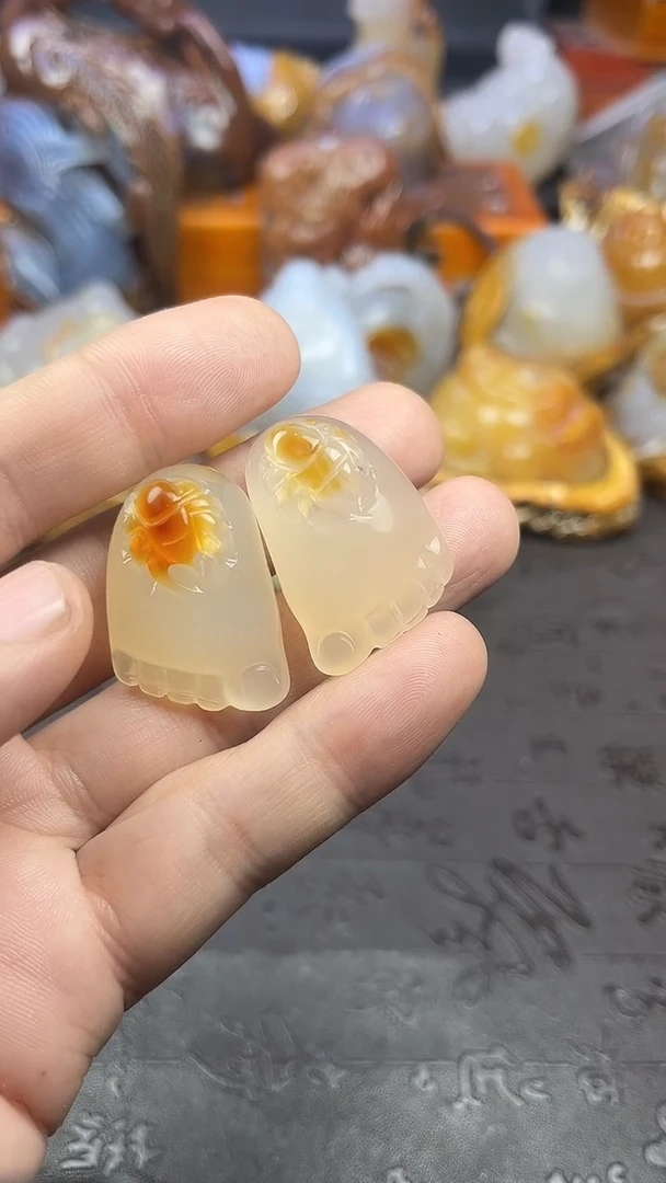 【闪购商品】玛瑙/玉髓吊坠未镶嵌1