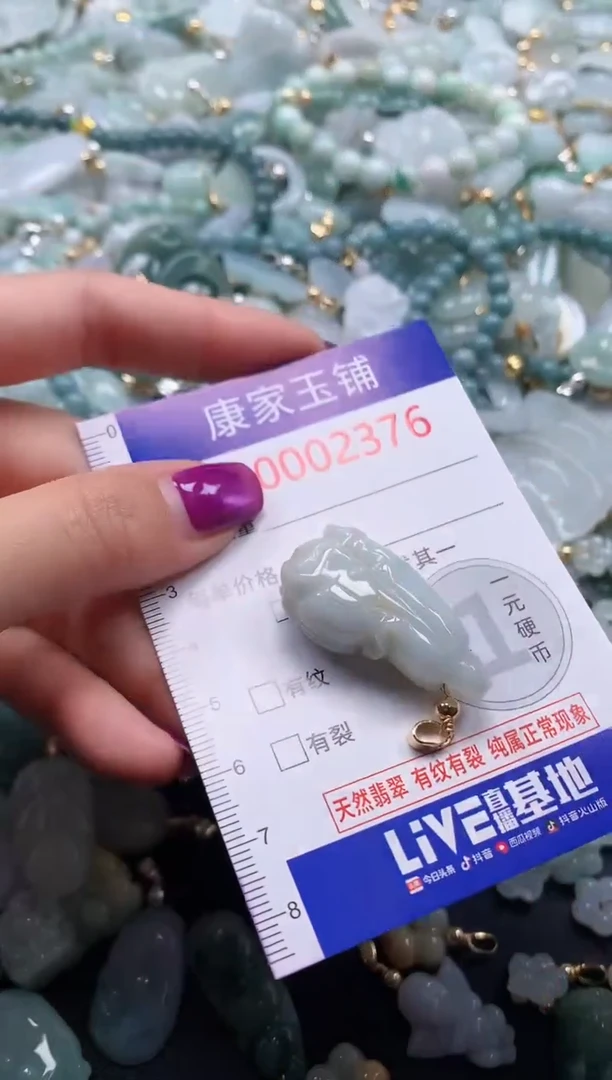 颈饰未镶嵌翡翠2376