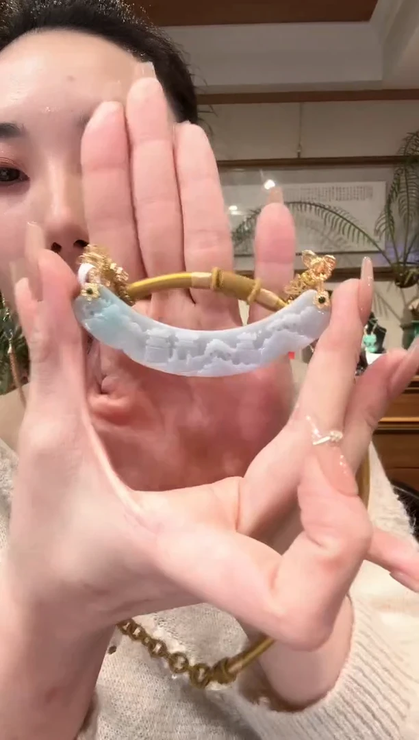 【闪购商品】翡翠颈饰未镶嵌国风