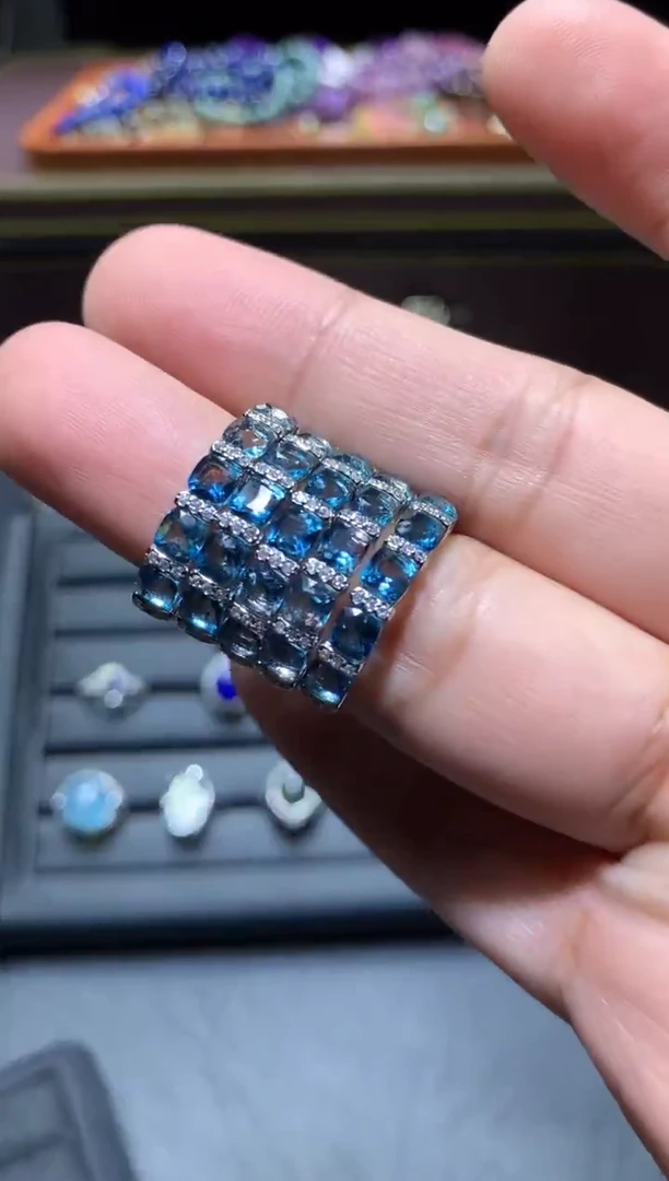 【闪购商品】托帕石戒指未镶嵌T23【多样性发其一】