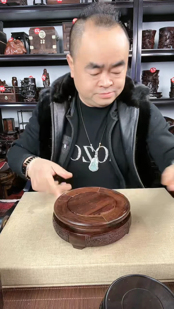 【闪购商品】木老李红木工艺品瑕疵6