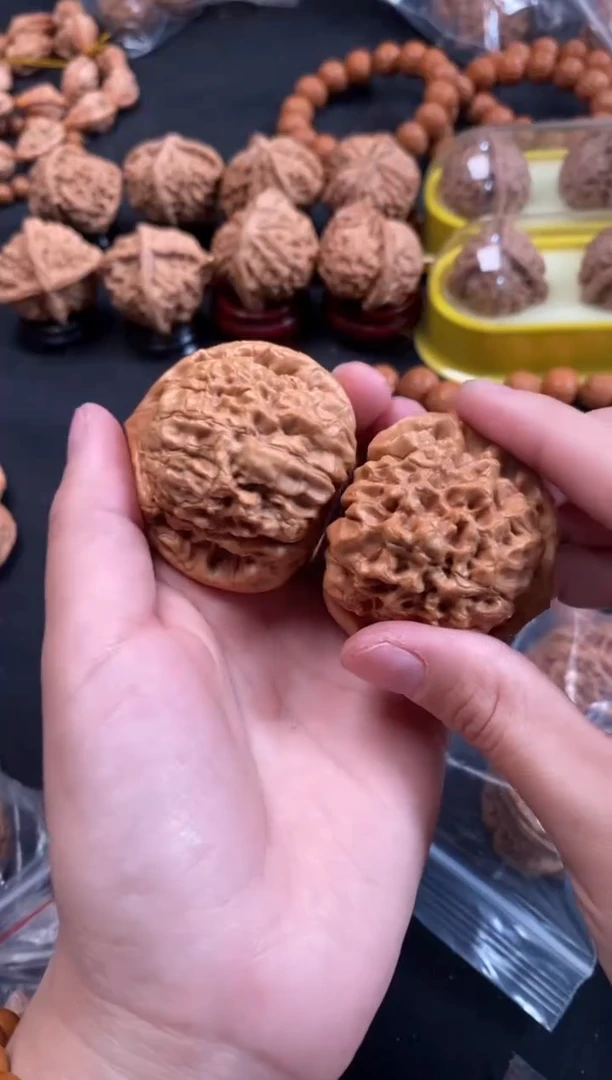 文玩核桃把件鱼*头龙鼎46尺X535