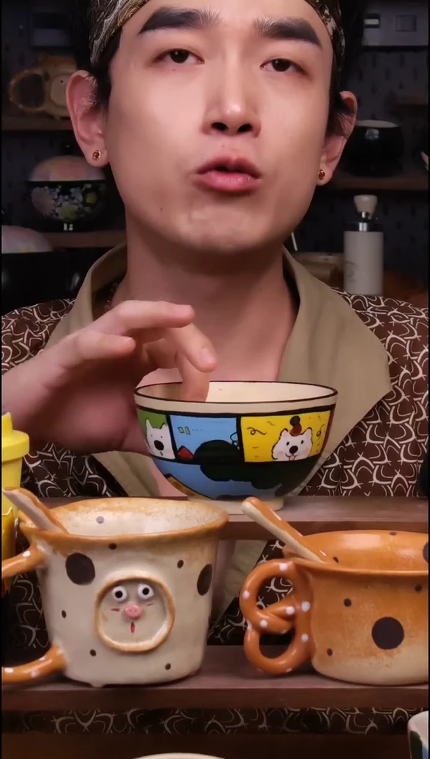 碗景德镇可爱设计师款陶瓷