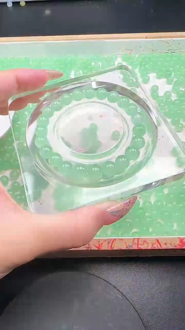 未镶嵌散珠玛瑙/玉髓冰晴水N122卡8MM 25颗