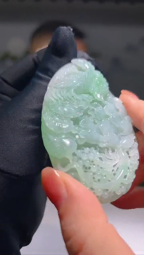 未镶嵌定制翡翠50/1105/H/多样性发其一件/凤凰