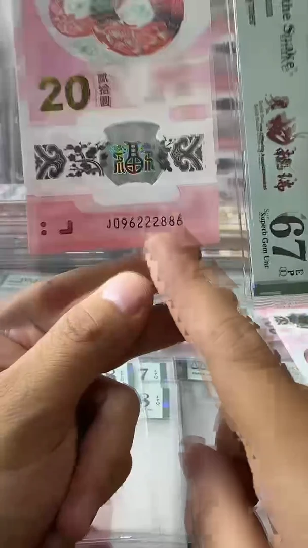 塑料096222886蛇钞单张