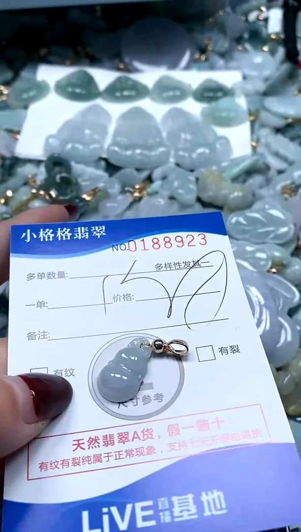 【闪购商品】翡翠颈饰未镶嵌闪购商品0188923