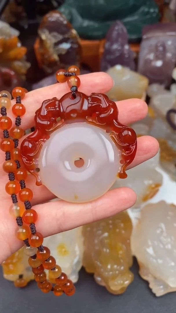 玛瑙/玉髓颈饰未镶嵌AA