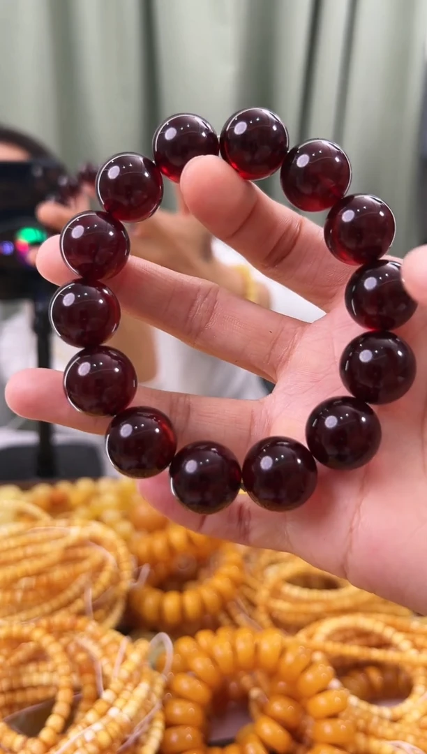 【闪购商品】琥珀手链未镶嵌蜜蜡手串