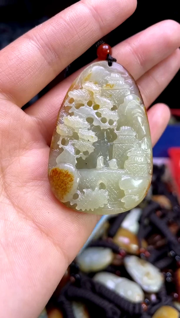 【闪购商品】和田玉颈饰未镶嵌123