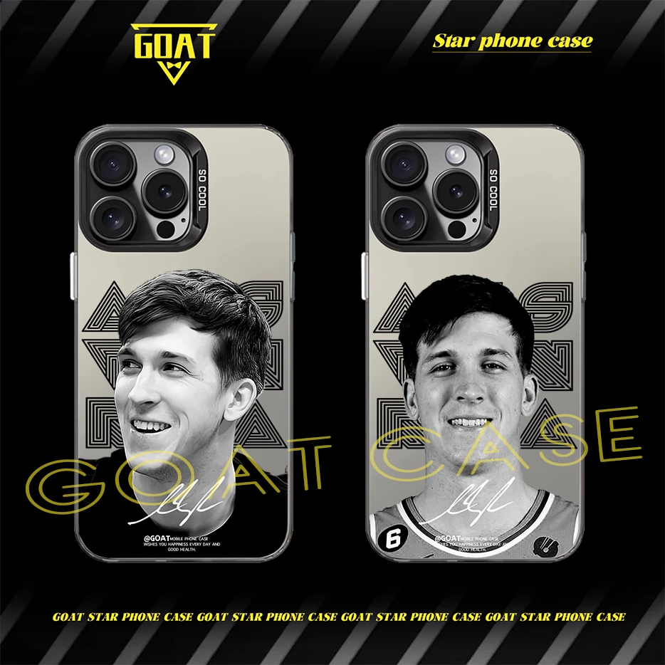 GOAT 里弗斯 彩银球星防摔手机壳【适用于苹16果华为OPPO小米VIV】