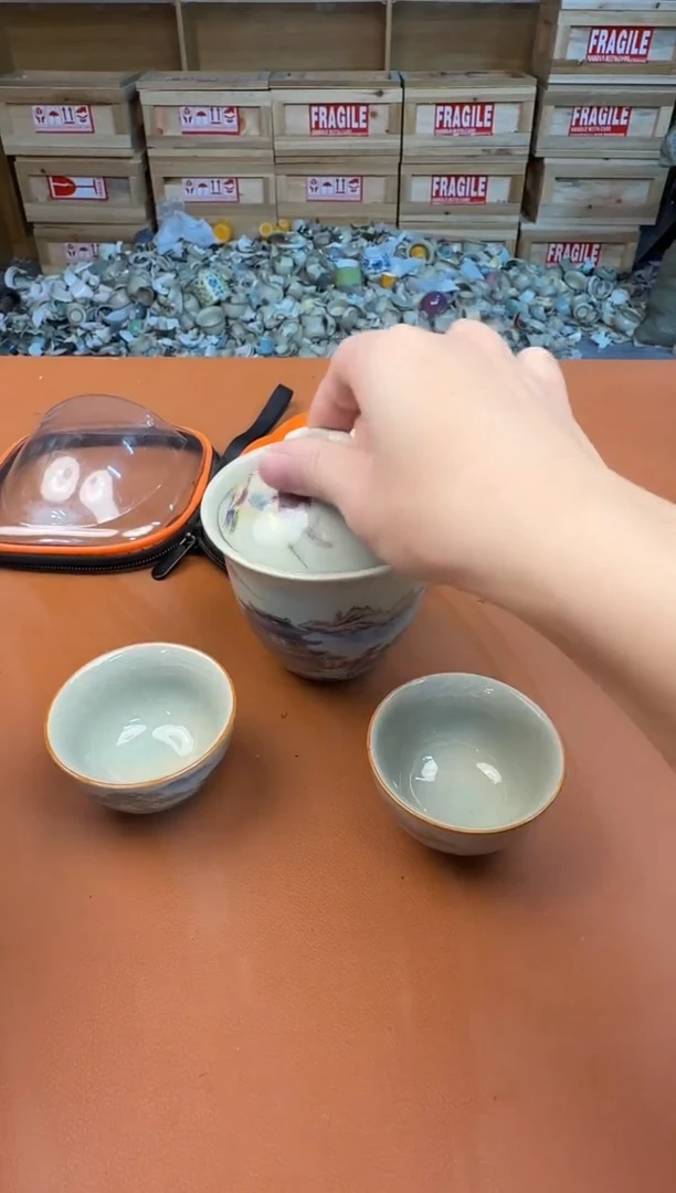 旅行有些茶具有瑕疵介意勿拍，直播样品清活都是孤品亏本卖
