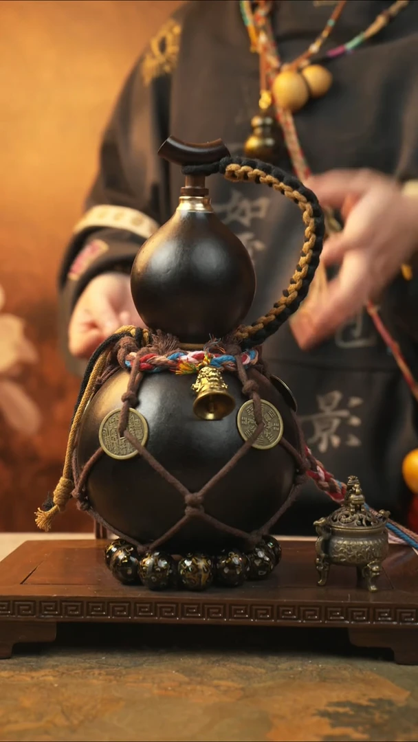 182大漆一物一拍记葫堂出品【不带手串】