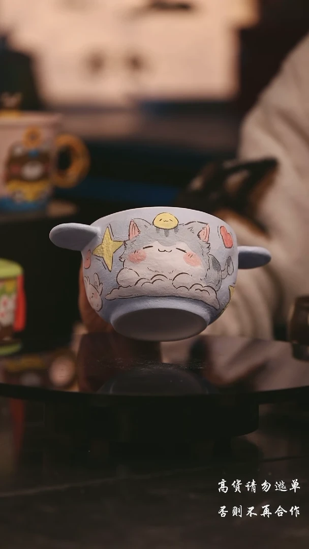 陶瓷景德镇可爱设计师款陶瓷