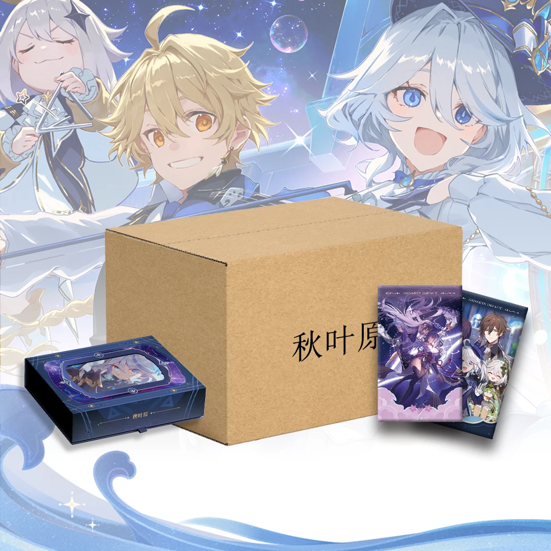 【多多专属代拆箱】秋叶原 三川游艺原神同人国创第一弹收藏大卡