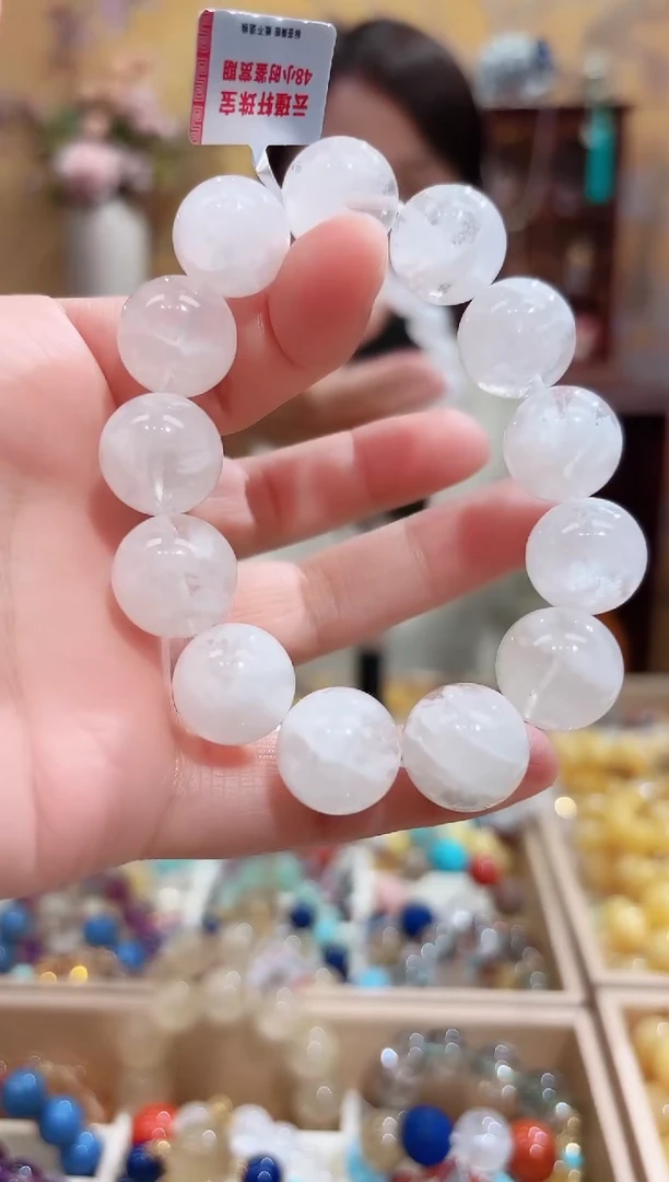未镶嵌手串水晶设计款珠串15+