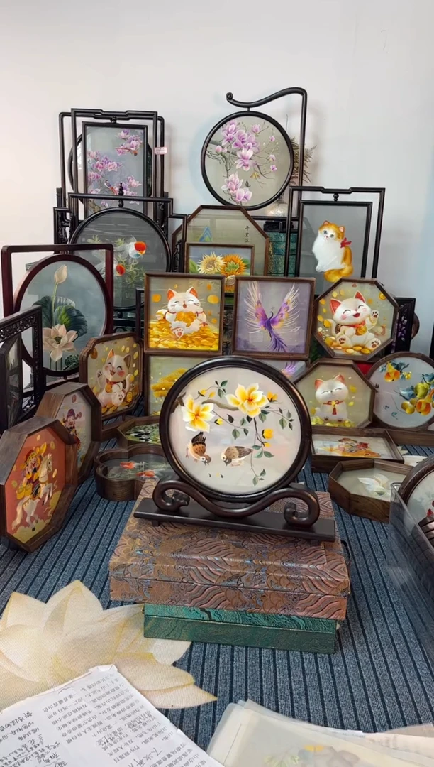 刺绣苏绣手工刺绣绣品