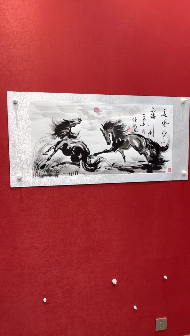 国画李继明老师现场创作 71