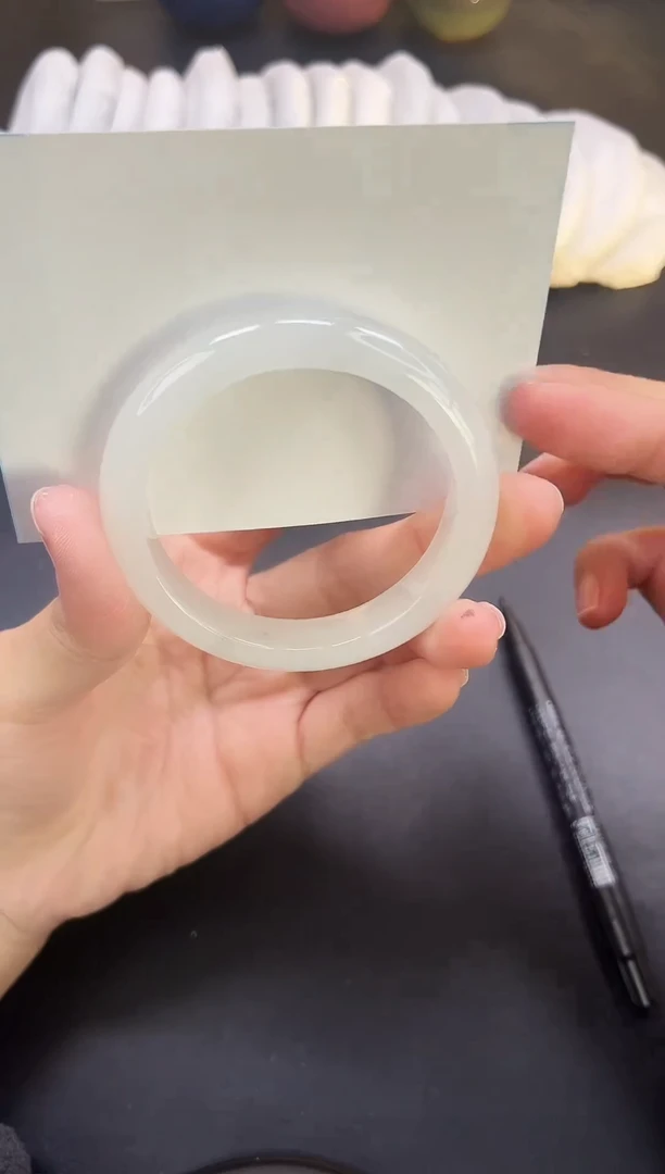 未镶嵌手镯石英质玉A156-53`54