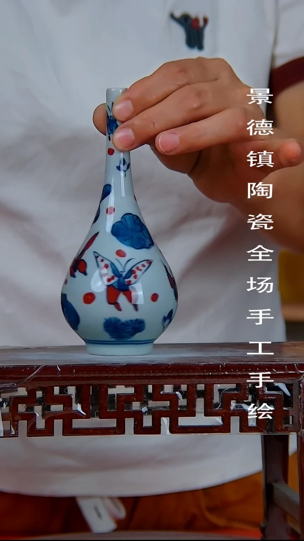 摆件景德镇陶瓷 全场手工手绘