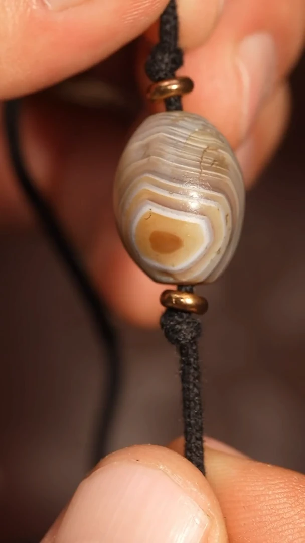 未镶嵌套链玛瑙/玉髓冲赛康胡子哥，DIY一162