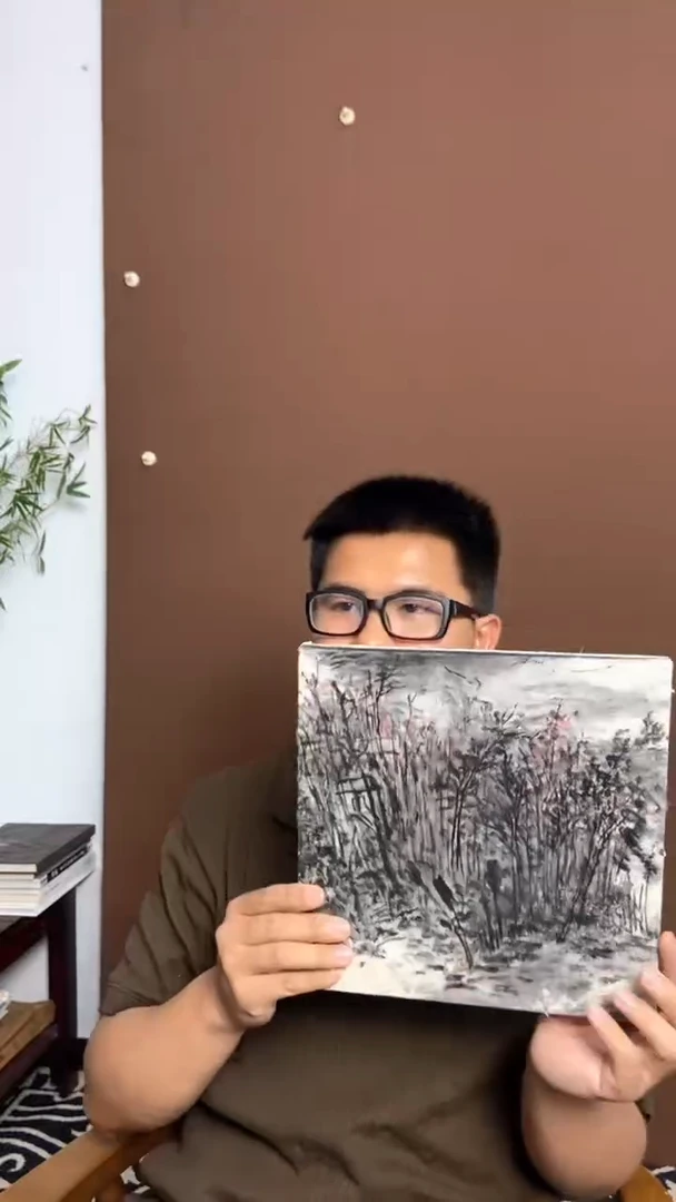横款恒远文化贾少波水墨画