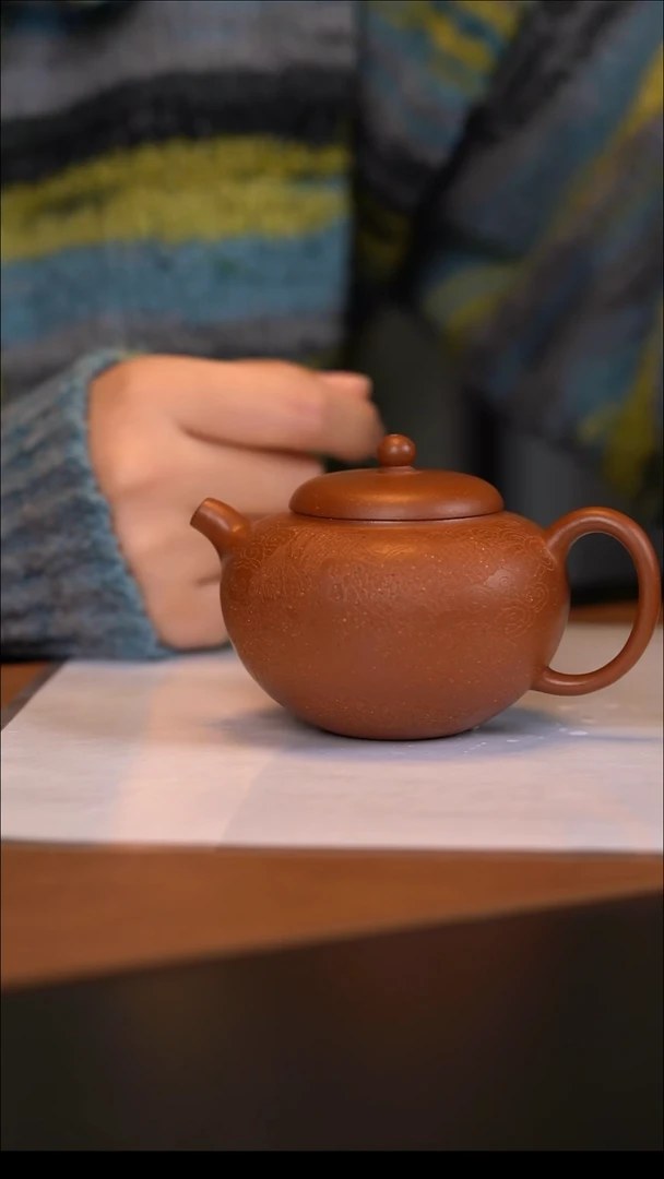 茶壶紫砂秦*唐宜兴原矿紫砂壶