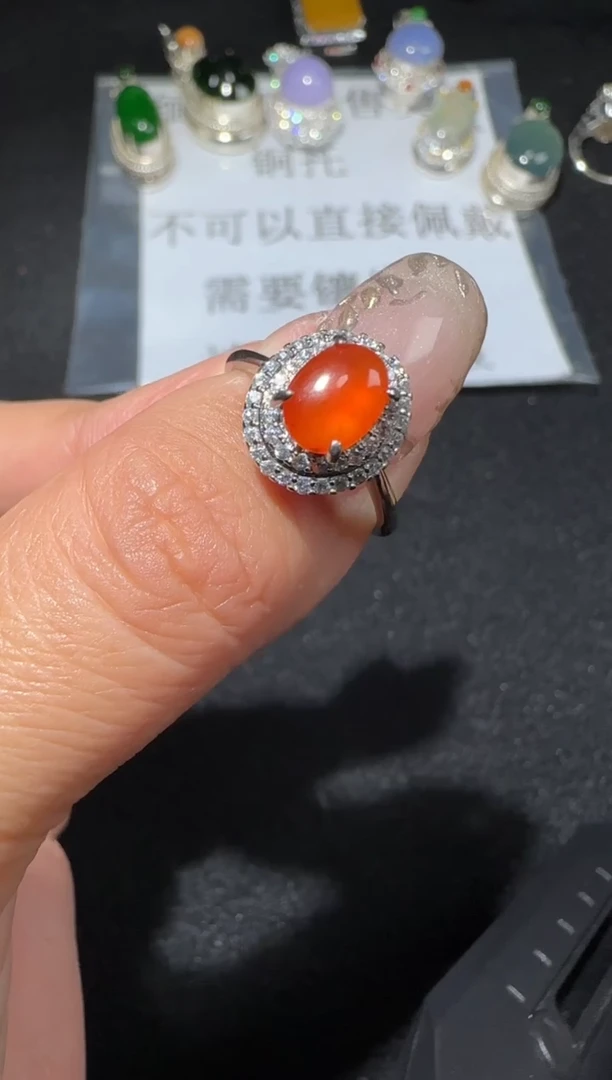 【闪购商品】翡翠戒指未镶嵌多样性发货拍一发一