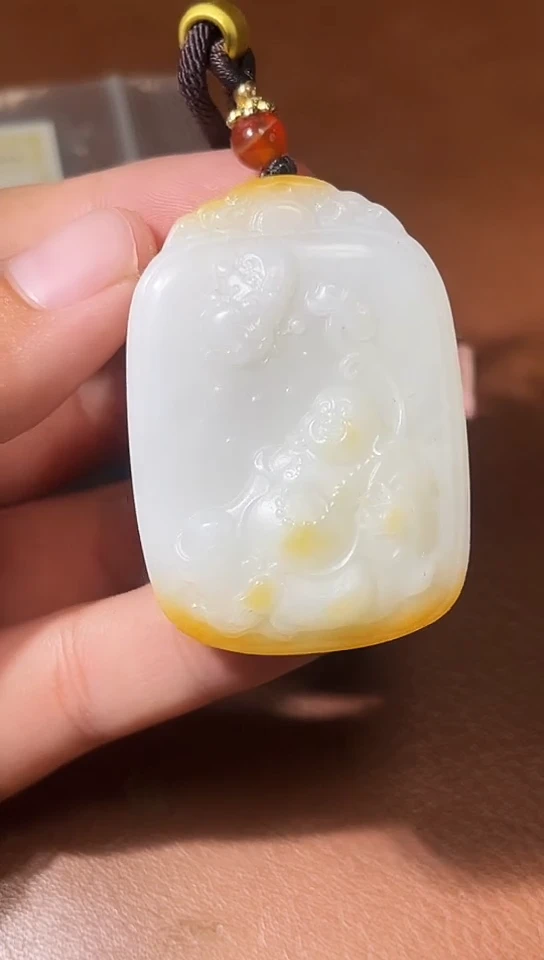 和田玉未镶嵌颈饰4.29LL多样性拍一发一46