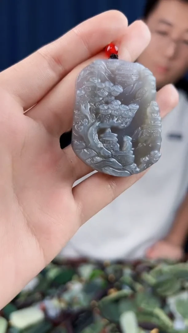 未镶嵌和田玉挂件拍一发一