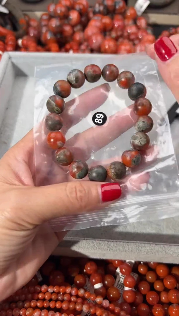 未镶嵌手串南红玛瑙12+
