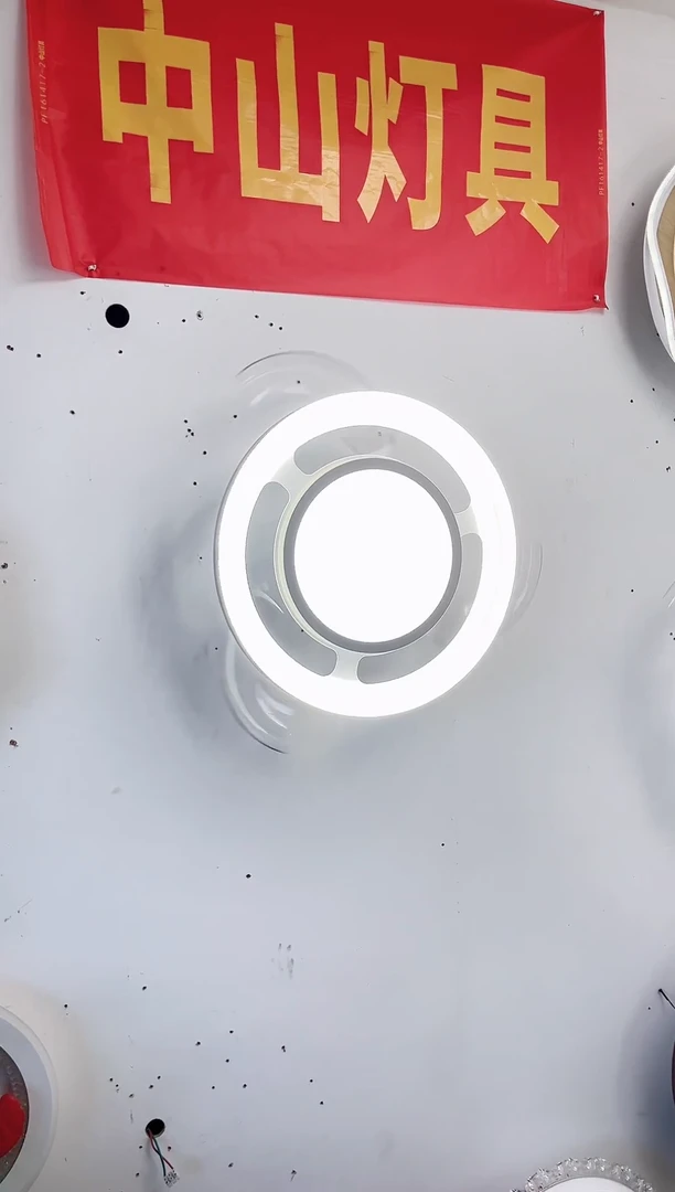 吸顶风扇灯隐形风扇灯大风静音语音遥控