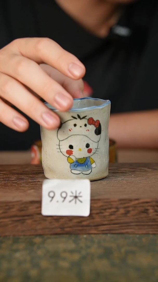 摆件泥垚手作 景德镇手工手绘器物